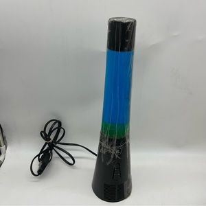 Intertek Vintage Blue Green Hippie Retro Lava Lamp